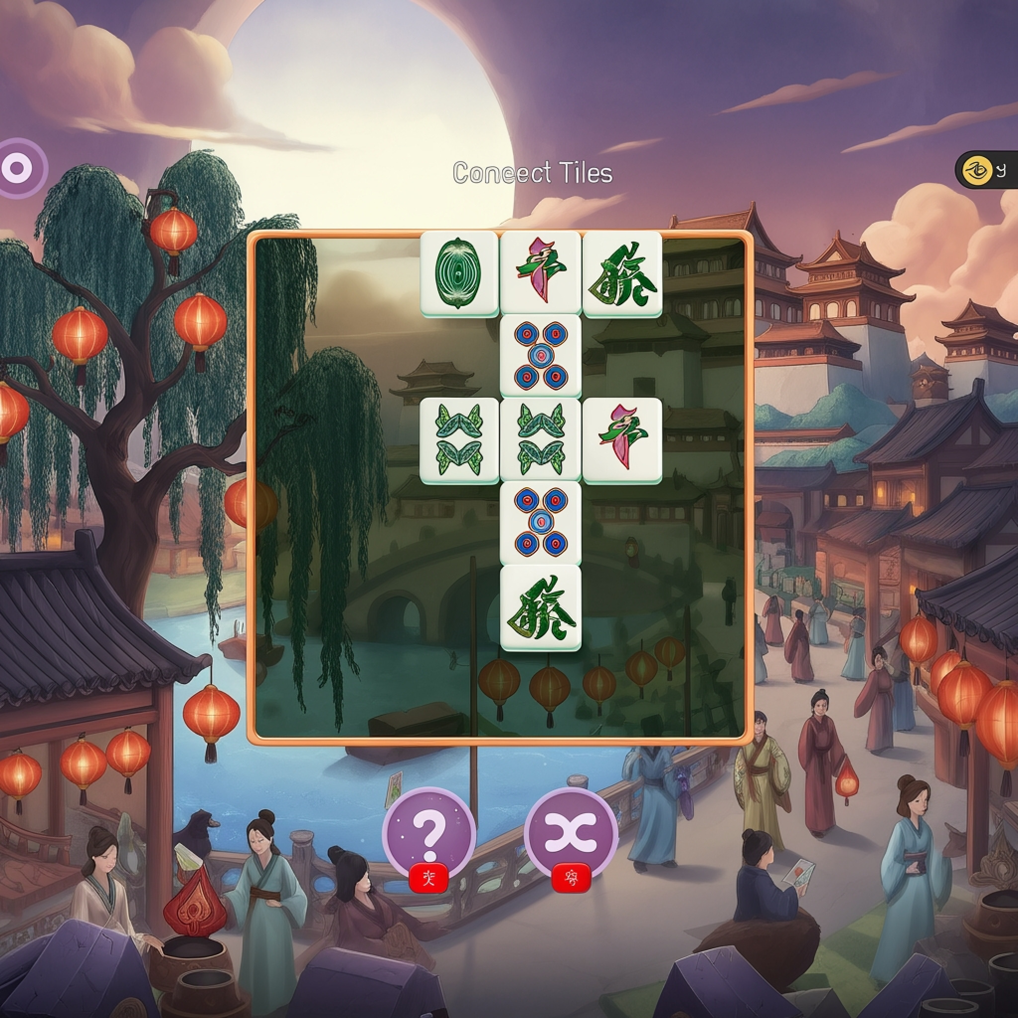 Mahjong Connect Tiles