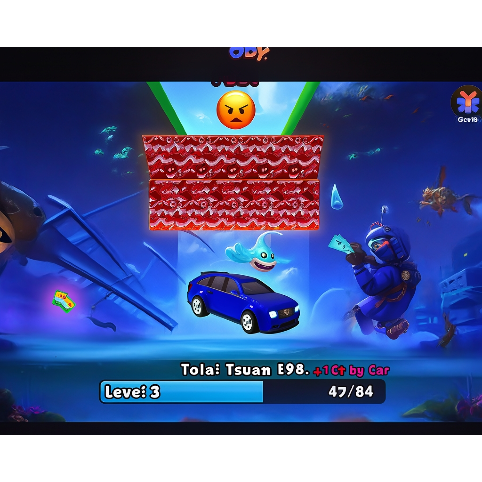 Obby: Tsunami Escape +1 by Car