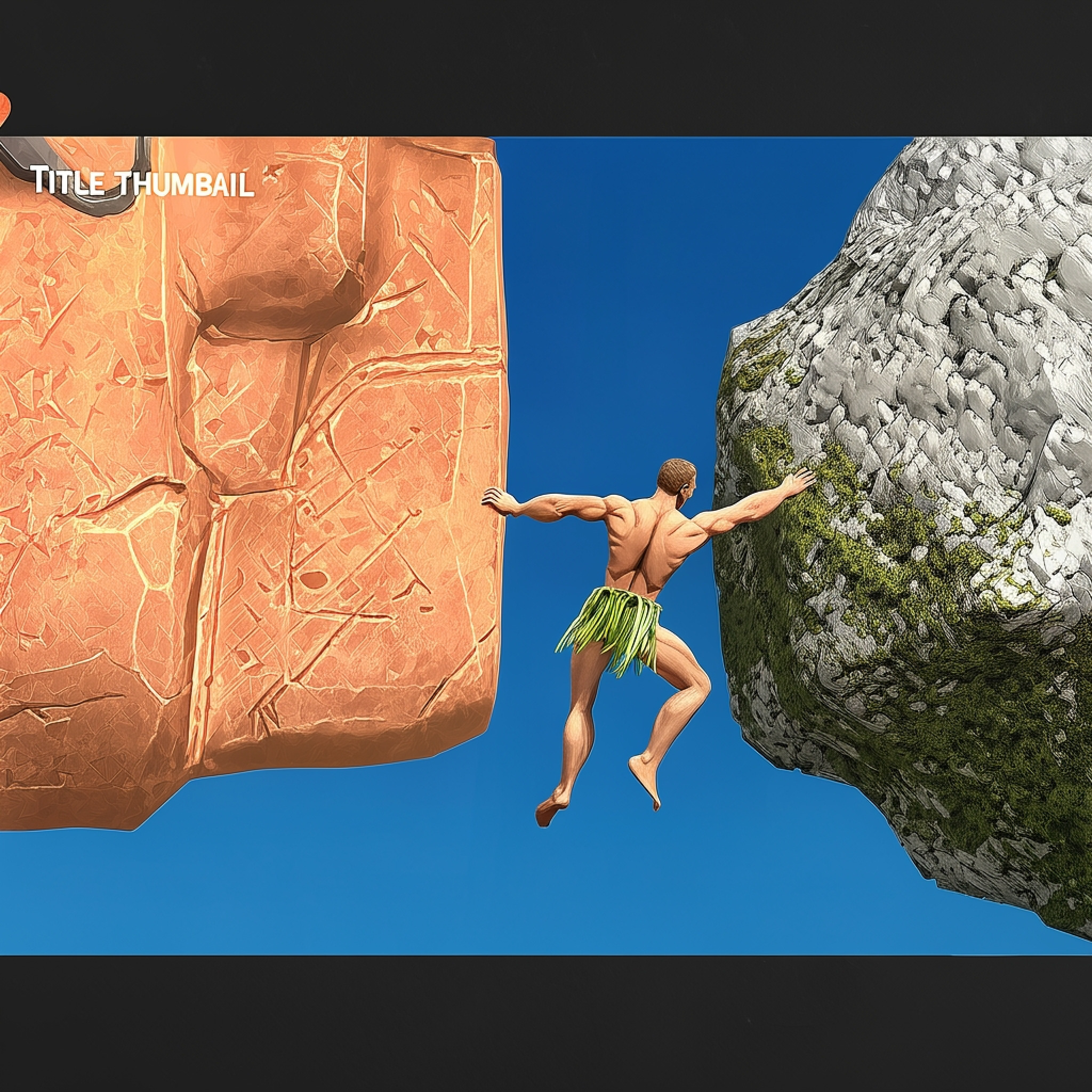 Ragdoll Rock Climber