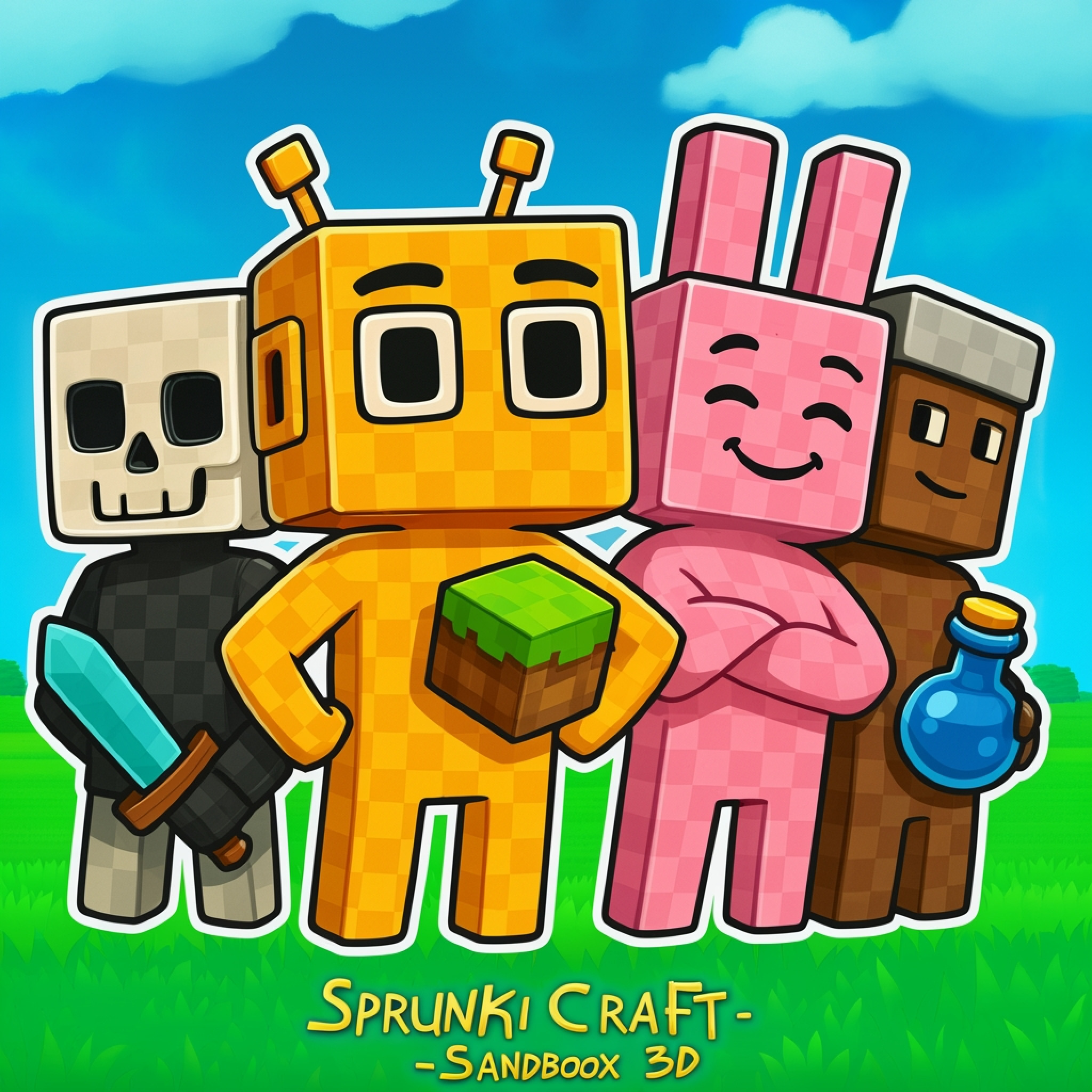 Sprunki Craft – Sandbox 3D
