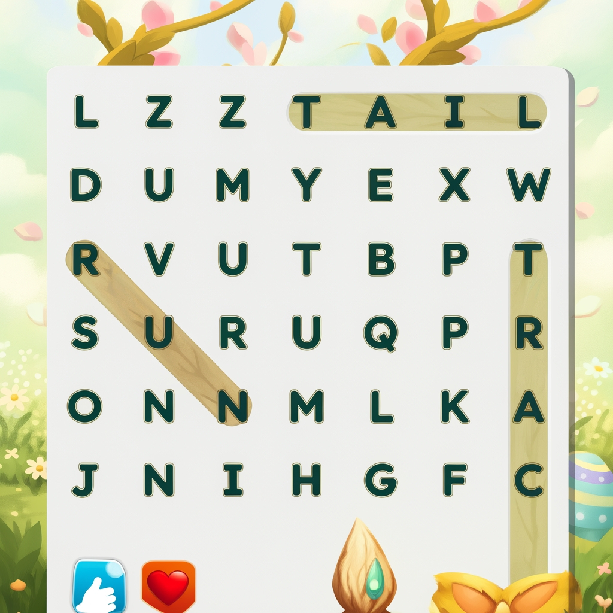 Word Search Universe Easter