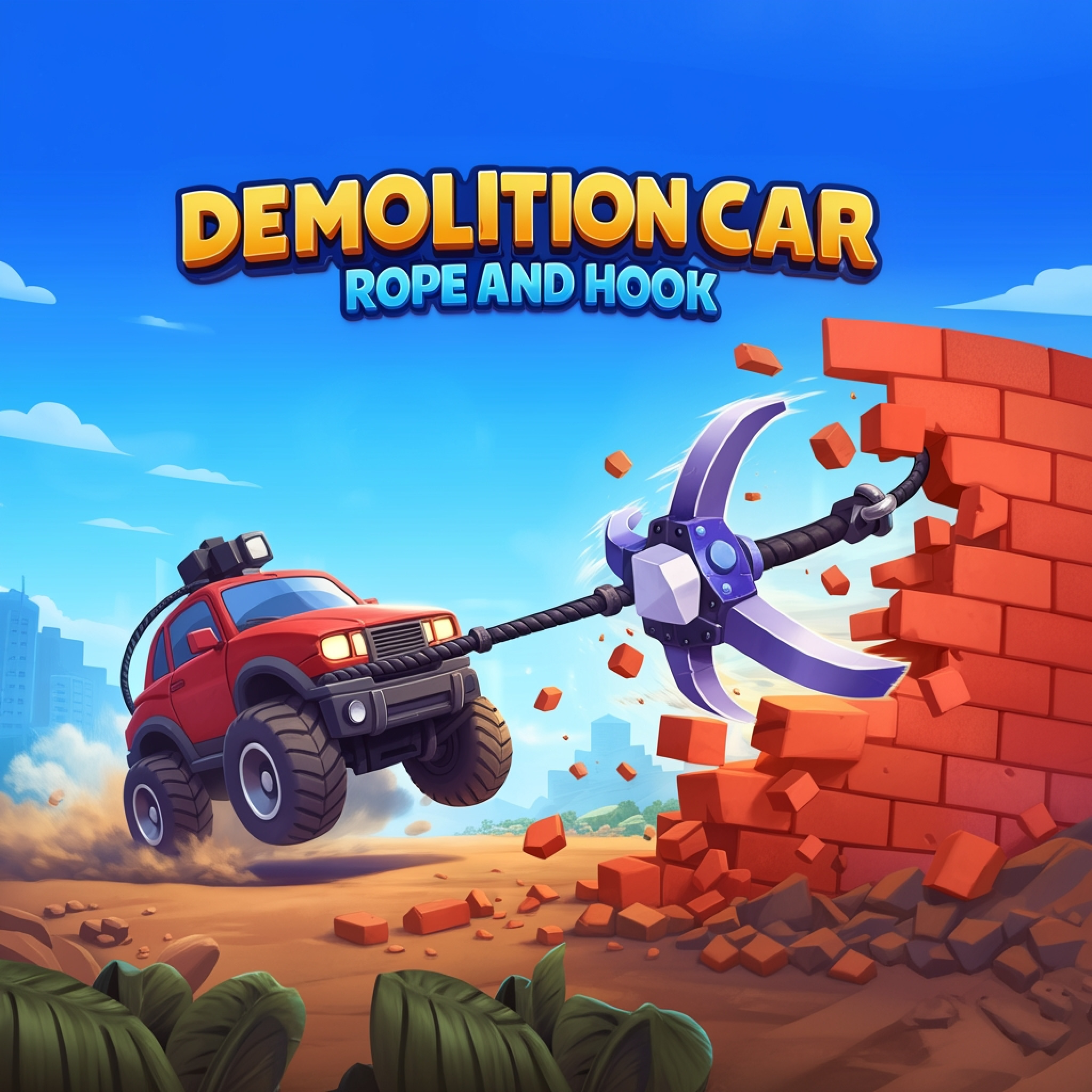 Demolition Car – Rope and Hook 2