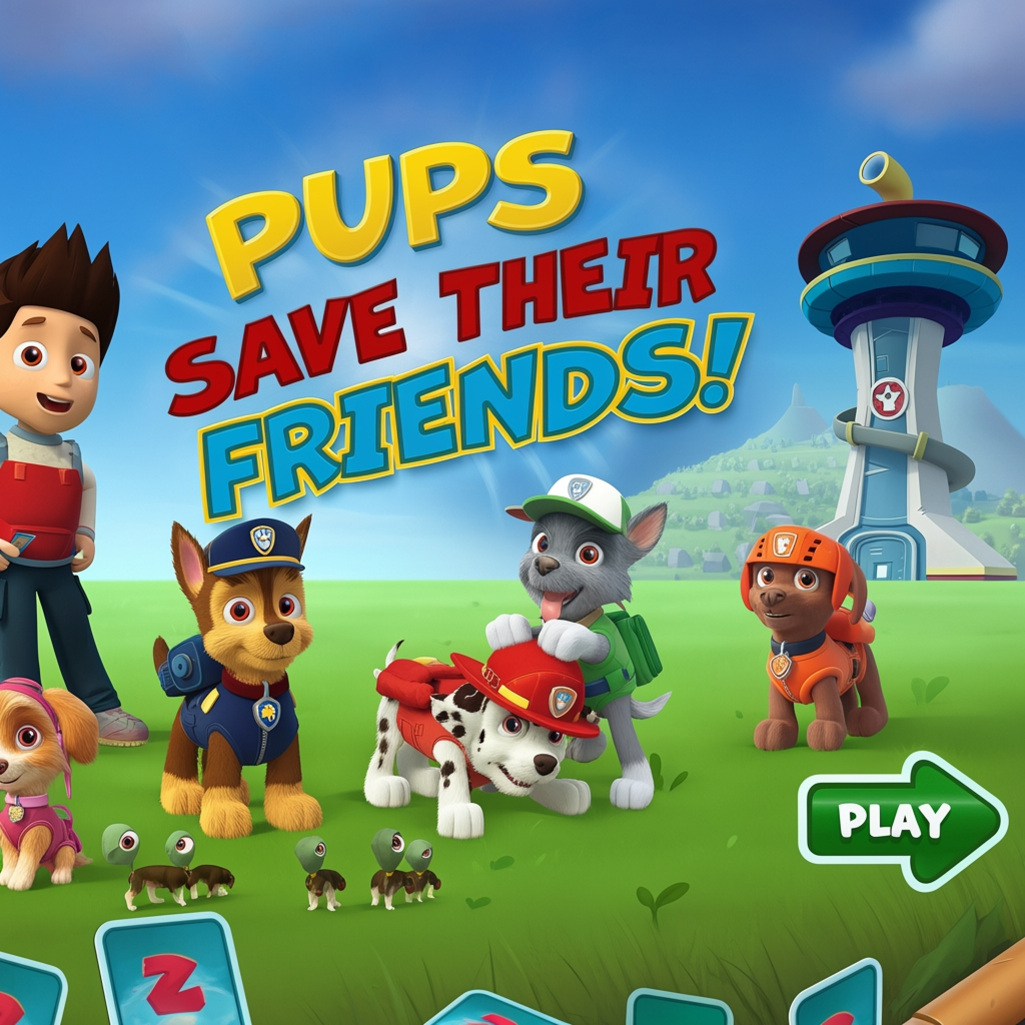 Pups Save Their Friends