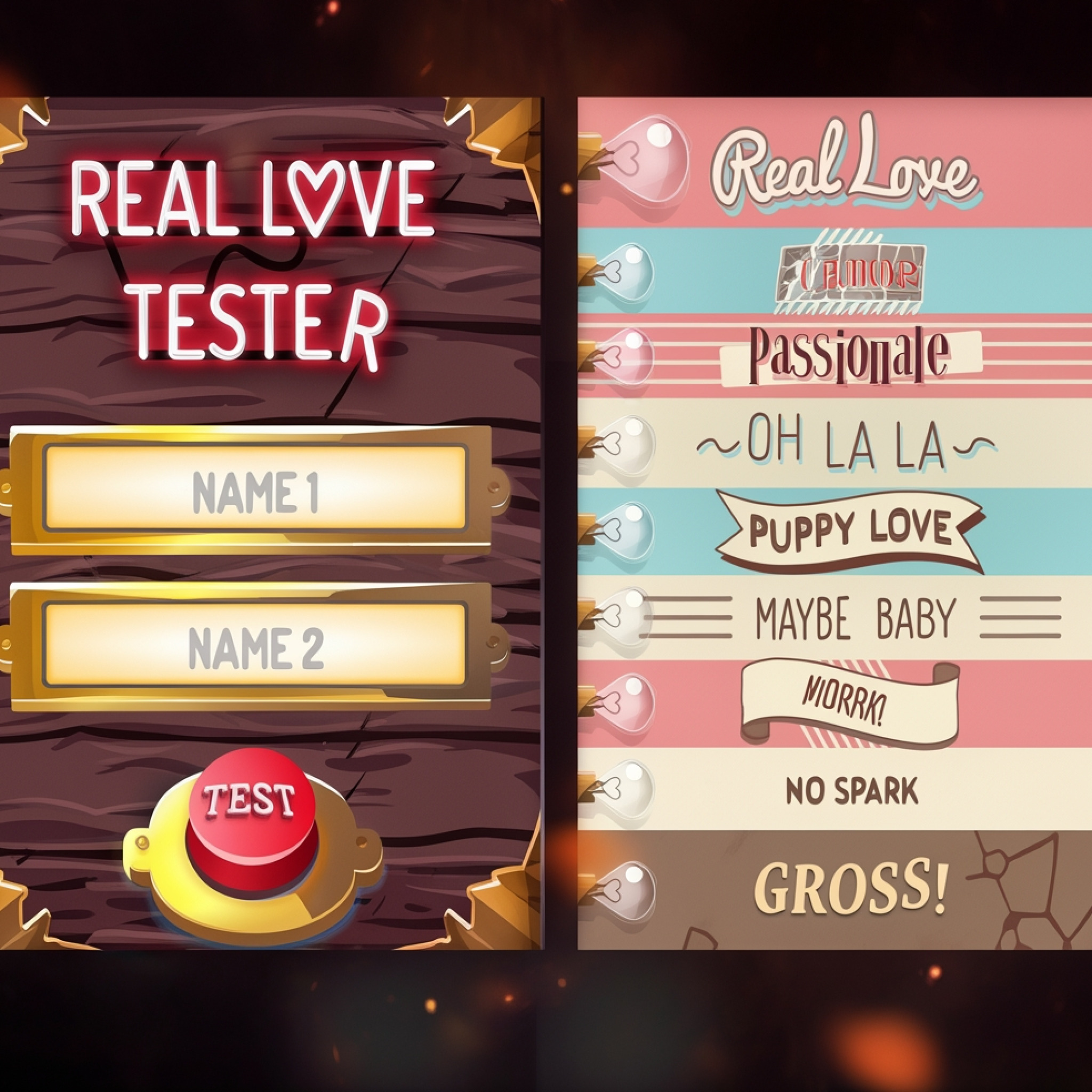 Real Love Tester